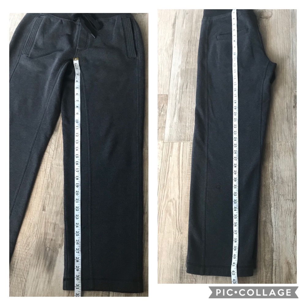 Men’s Lululemon Post Gravity Gray Sweat Pants Sz M - Picture 7 of 8